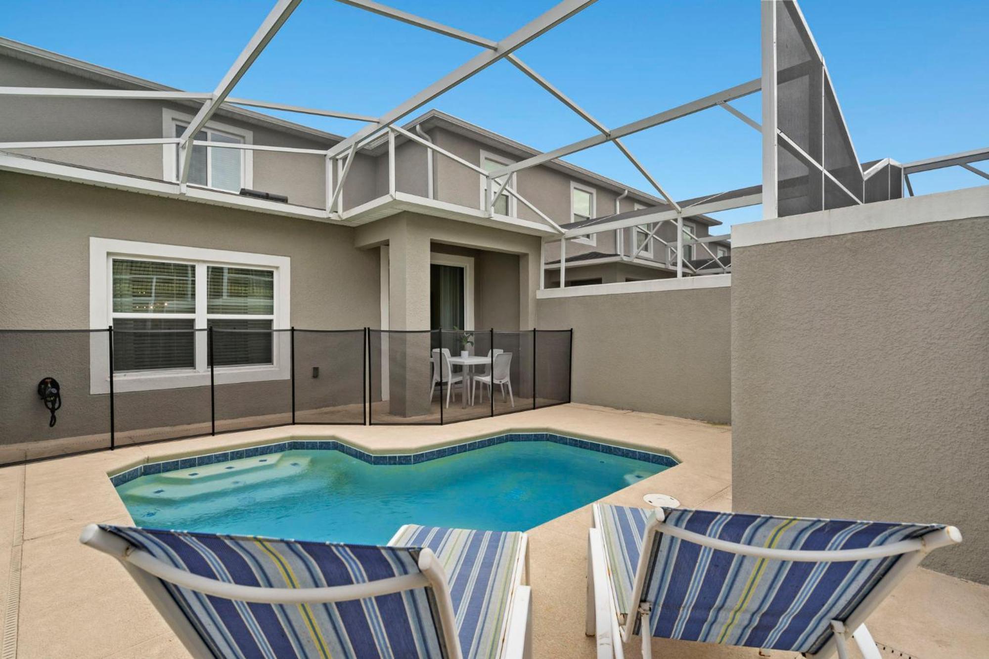 Gorgeous 5Bedroom Th Close To Disney -Water Park キシミー エクステリア 写真